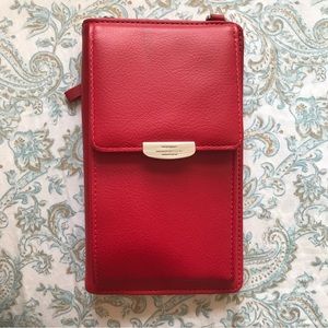 Meiruida Crossbody Phone/Wallet Purse - Red